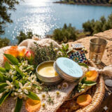 Melting Lip Balm Argan and Poppy Powder